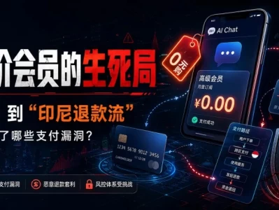 从"0元购"到"印尼退款流"：Open AI都暴露了哪些支付漏洞？