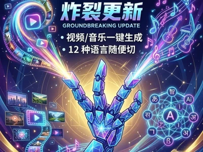 OpenClaw 4.5 炸裂更新：视频/音乐一键生成，12 种语言随便切