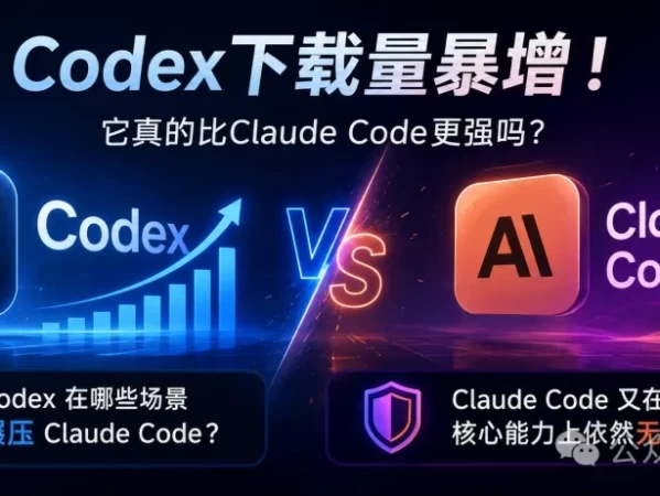 Codex下载量暴增！它真的比Claude Code更强吗？