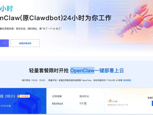 阿里云 ECS 云服务器部署OpenClaw（Clawdbot）详细步骤流程