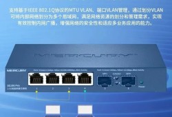 百元万兆网管交换机：2个万兆SFP+4个2.5G电口,水星SE106 Pro
