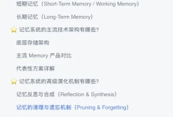 Agent 的记忆系统是如何设计的?有哪些架构及演化机制
