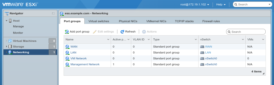 在vSphere / ESXI上安装pfSense防火墙教程