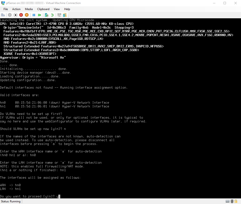 在 Hyper-V 上安装 pfSense 防火墙教程