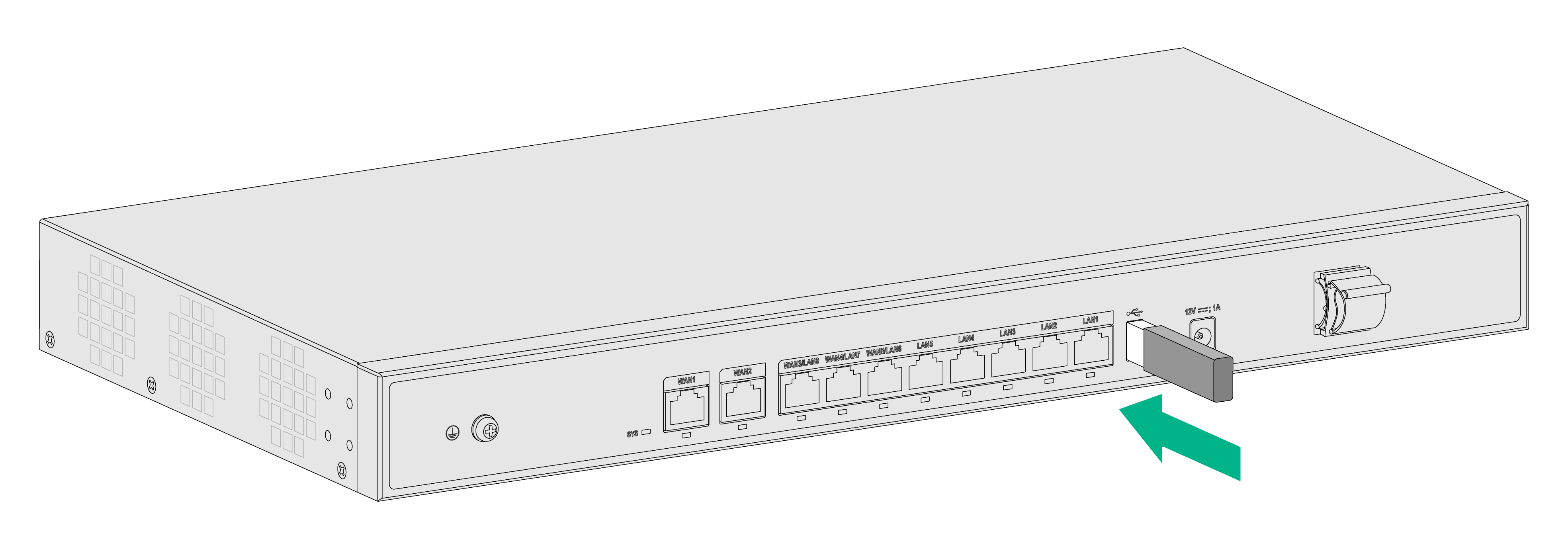 H3C ERG3系列(ER3208G3)路由器 U盘恢复软件版本的方法