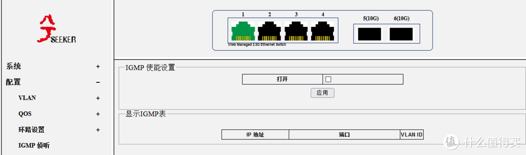 兮克SKS3200M-4GPY2XF万兆上联二层网管交换机设置
