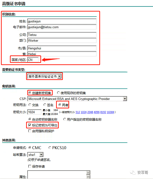 Windows Server配置生成认证证书