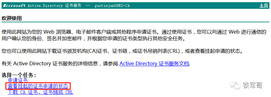 Windows Server配置生成认证证书