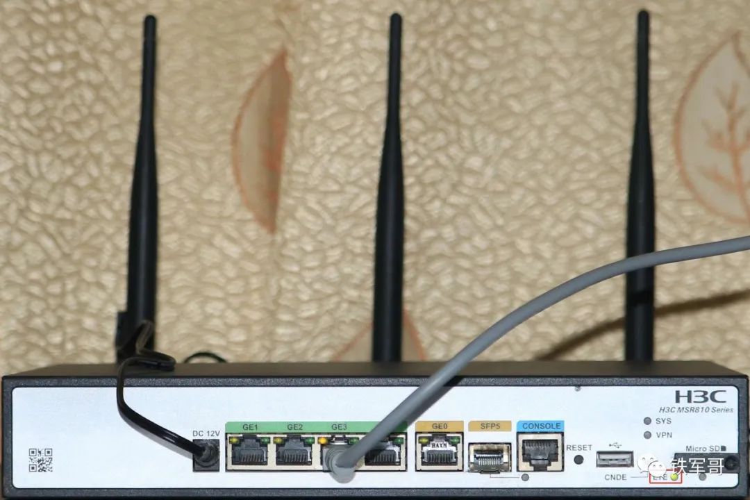 网络之路5：H3C MSR810配置WLAN和LTE