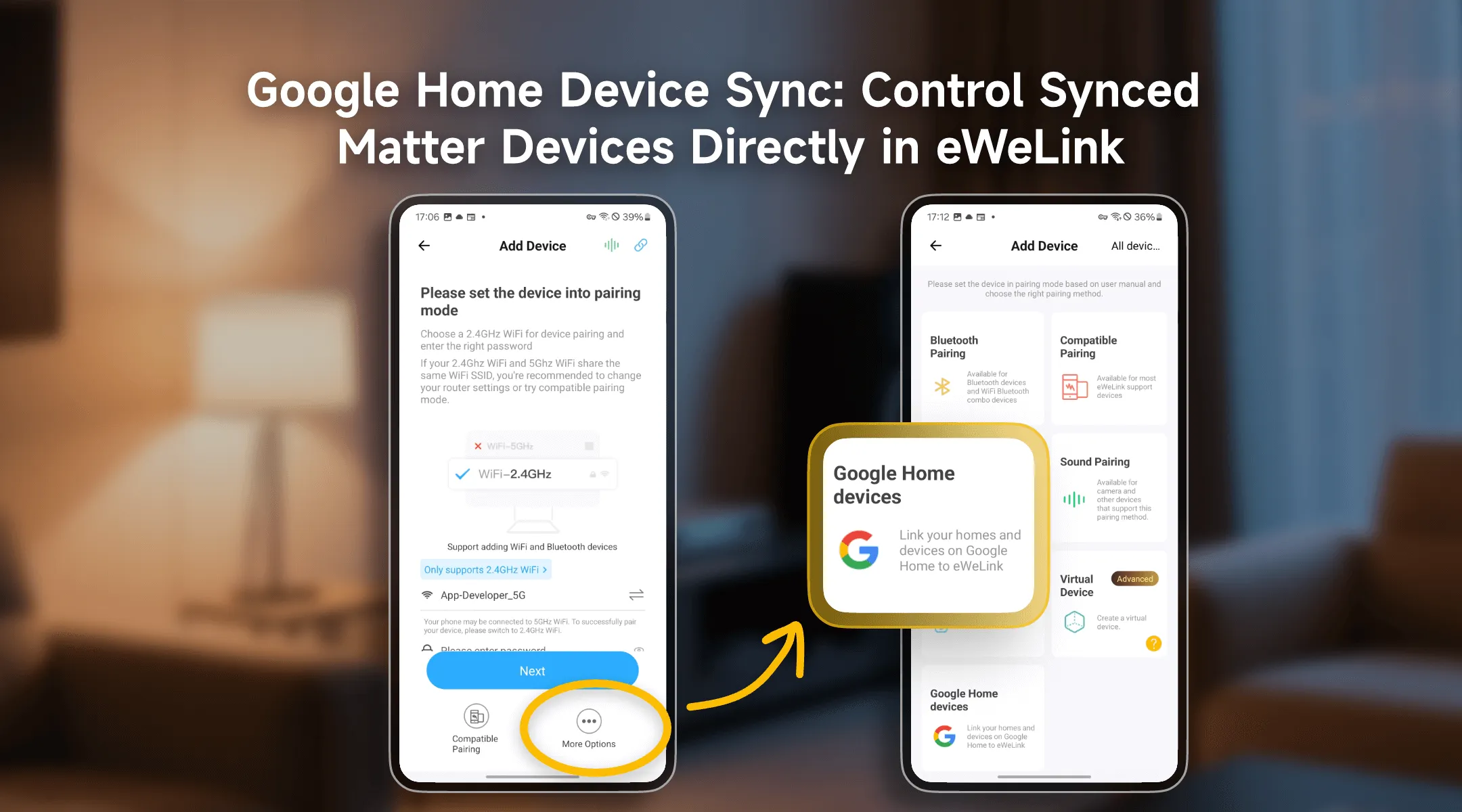 在易微联App中管理Google Home的智能设备，易微联正式集成Home APIs