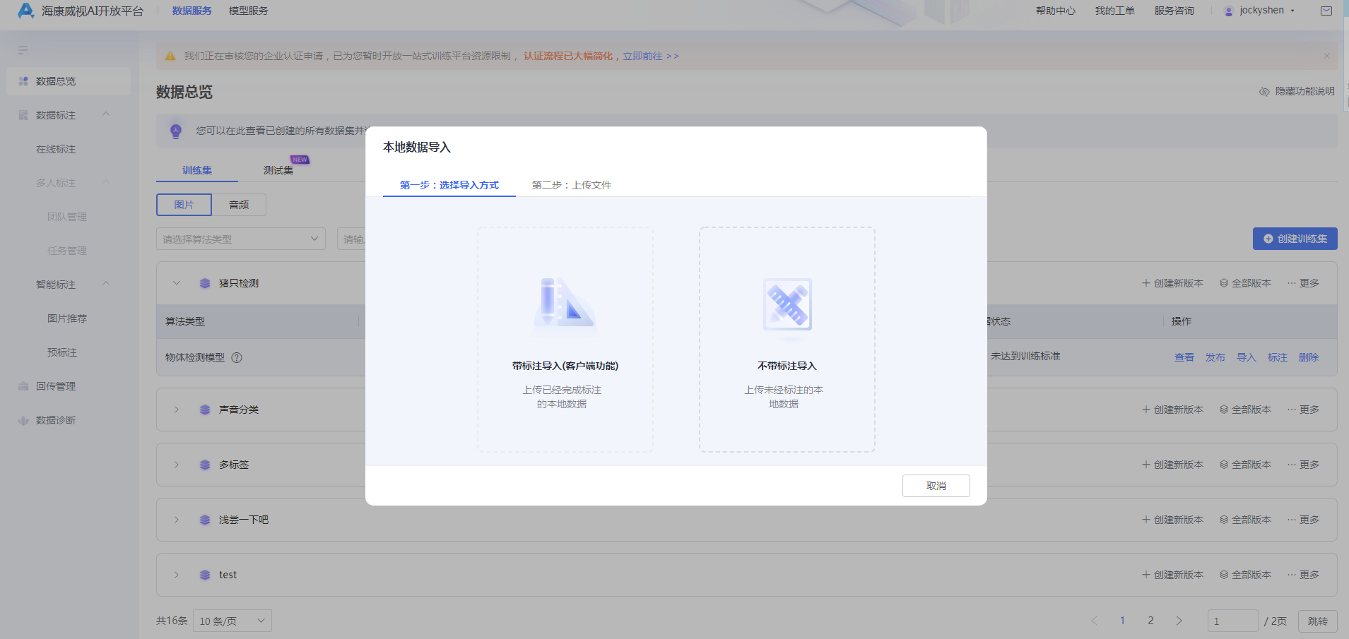 海康威视AI开放平台：养猪场猪只逃窜检测分析模型训练实操