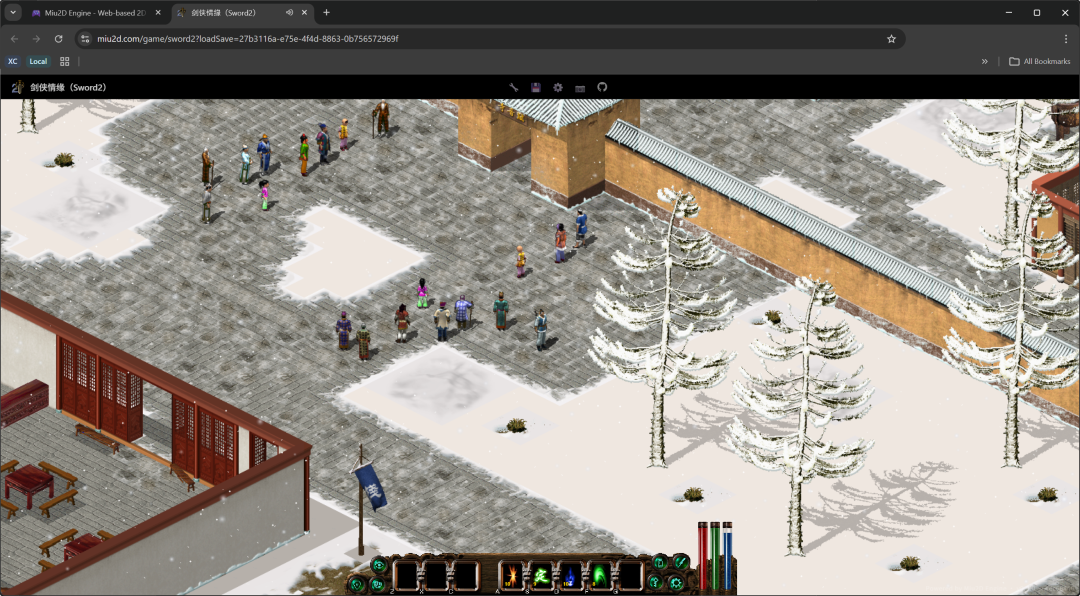 一行代码不写，他在网页上复刻了你最爱的《剑侠情缘》。  第5张