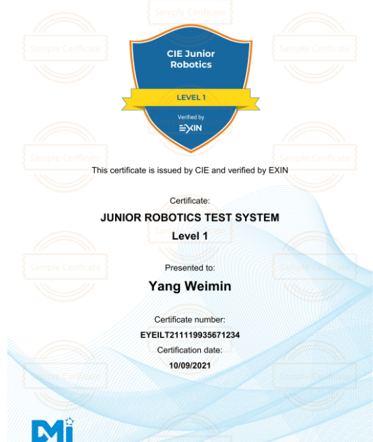 中国电子学会与EXIN的战略合作:EXIN青少年信息科学国际鉴定认证 第8张 中国电子学会与EXIN的战略合作:EXIN青少年信息科学国际鉴定认证 第8张