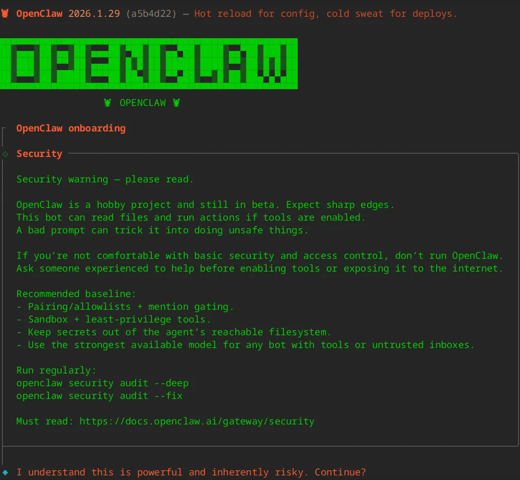 如何在 deepin 25 上装 OpenClaw 并接飞书?  第1张