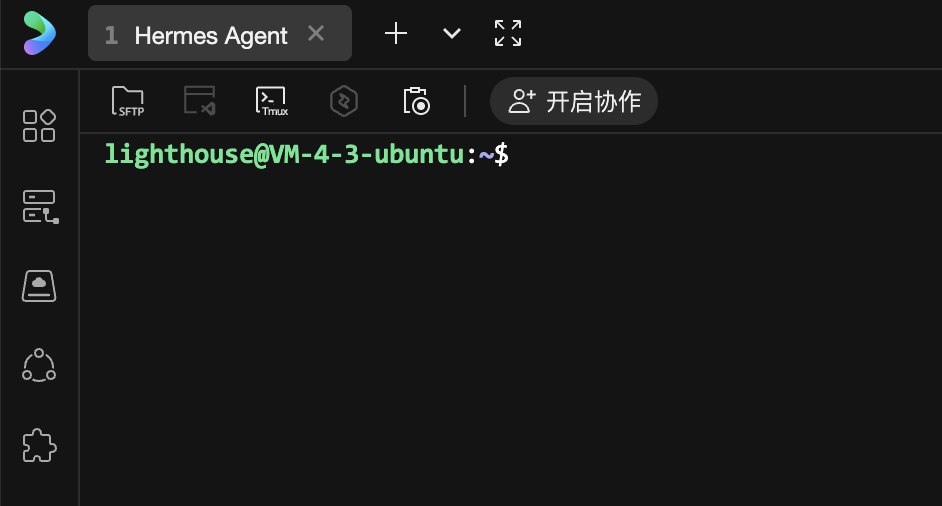 使用Lighthouse快速部署云上Hermes Agent
