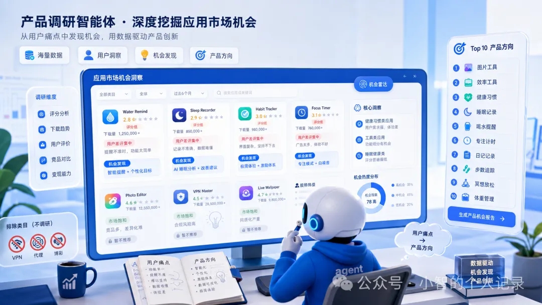 用Hermes Agent做了一个产品调研Skill，每天自动发现应用机会