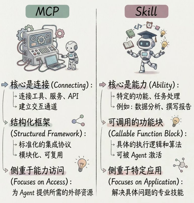 什么是LLM、Workflow、Function Call、MCP、Skill、Agent、OpenClaw