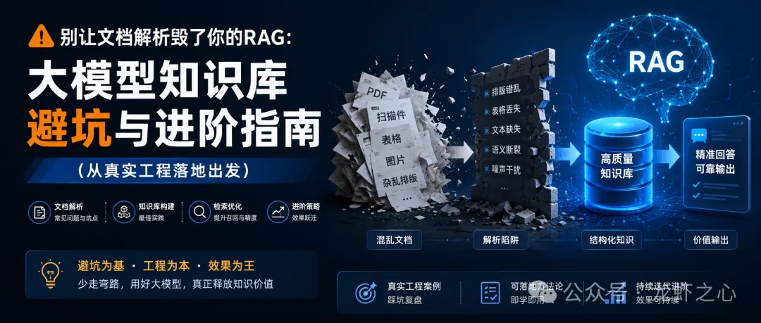 大模型知识库避坑与进阶指南（从真实工程落地出发）