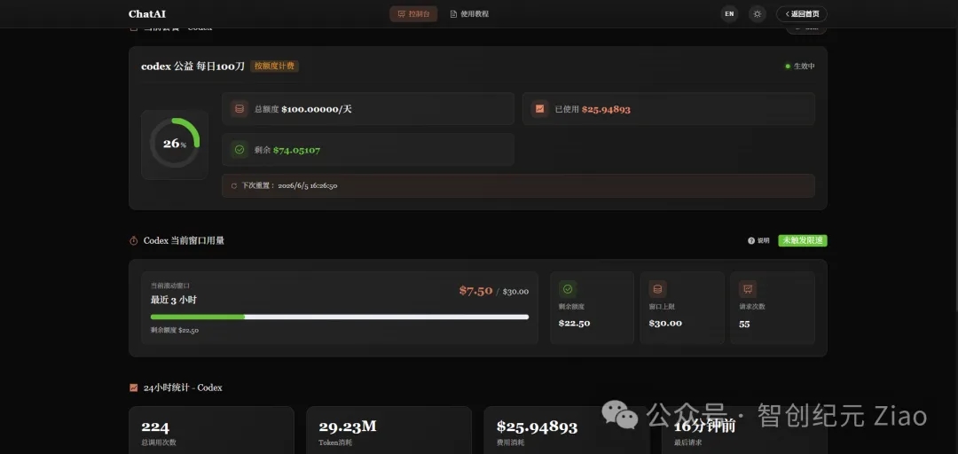 每天免费100刀额度，畅享Codex！  第5张