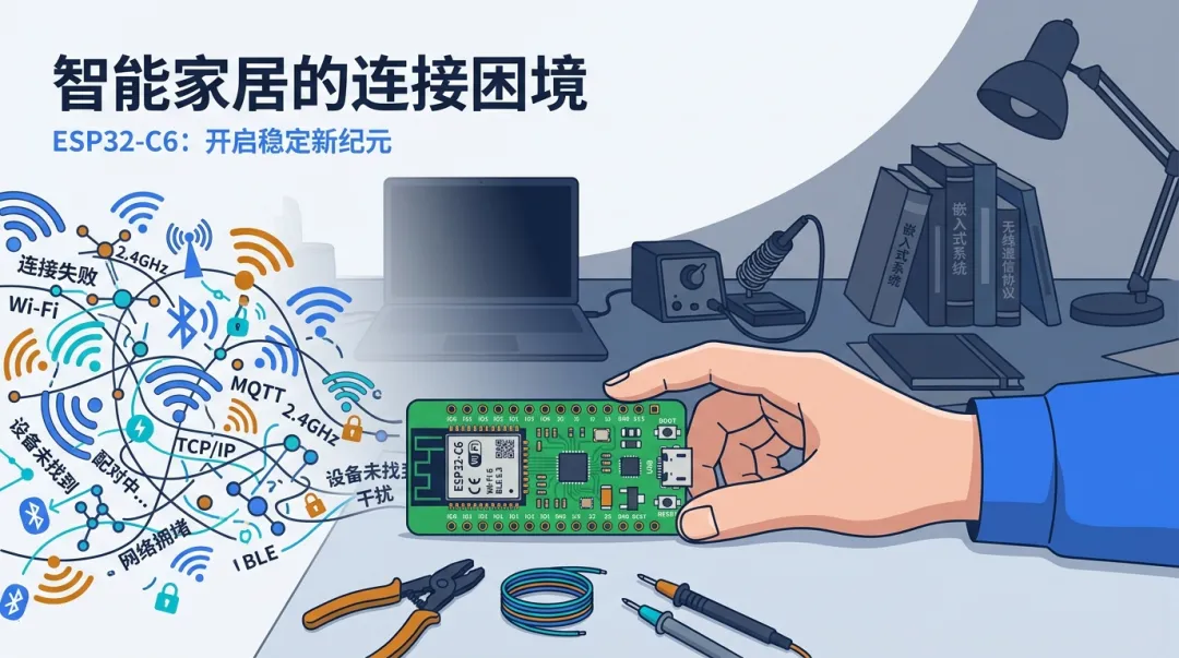 不用 Wi-Fi 也能做智能家居:谷歌OpenThread，让 ESP32-C6 直接组 Thread Mesh
