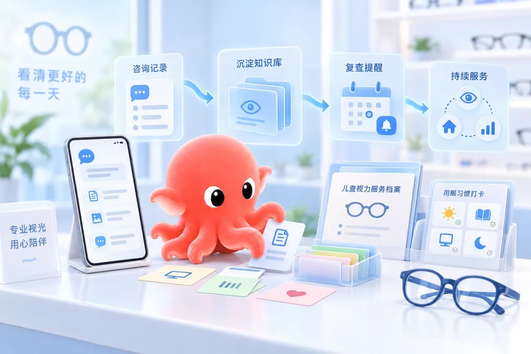 一家眼镜小店的AI转型:用Octop提升经营管理效率 第6张 一家眼镜小店的AI转型:用Octop提升经营管理效率 第6张